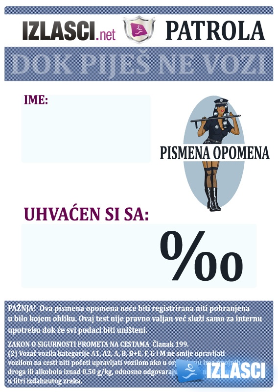 Sexy Policajke opomenama spašavale od kazni na Pagu 