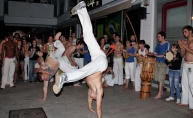 Capoeira night u Maat baru