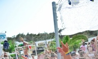 Hideout Festival after beach party