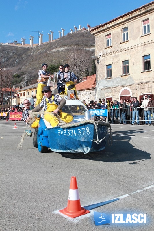 Jubilarni 20. Maškarani auto-rally Pariz Bakar