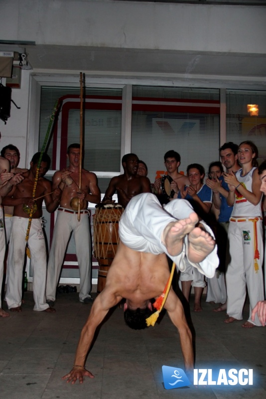 Capoeira night u Maat baru