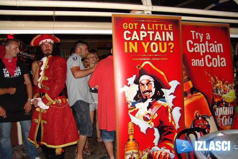 Captain Morgan party u klubu Marineta, Makarska