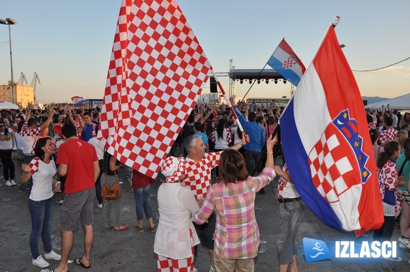 Navijačka groznica (Hrvatska - Italija)