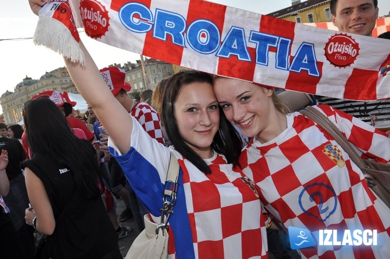 Navijačka groznica (Hrvatska - Italija)