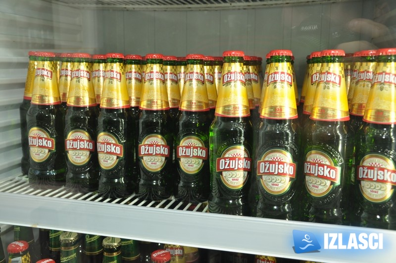 Promocija Ožujske pive u Ankori na Vežici.