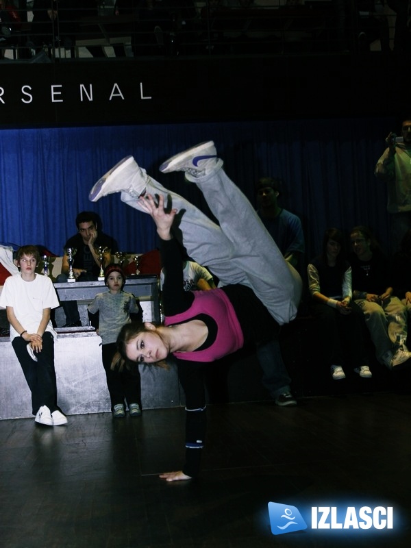 Break dance prvenstvo u Arsenalu 